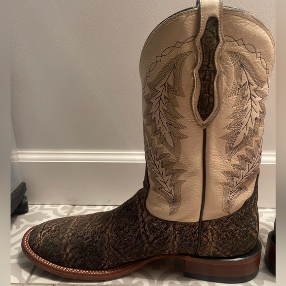 Tony Lama Shoes Tony Lama Elephant Skin Boots Poshmark